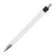 Ручка пластикова, колір білий/чорний - 1511-1