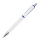 Ручка пластикова, колір білий/синій - 1511-3