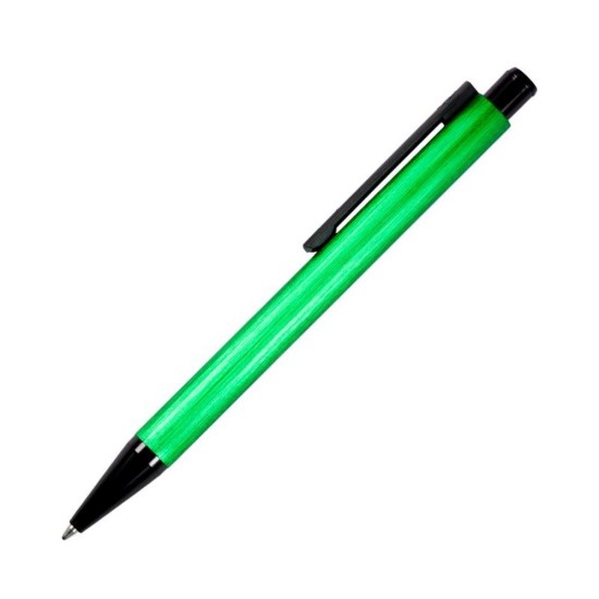 Ручка металева ТМ Bergamo, колір зелений - 1589M-4