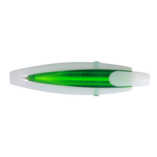 Ручка TM Stilus, колір зелений - 200 TV VE