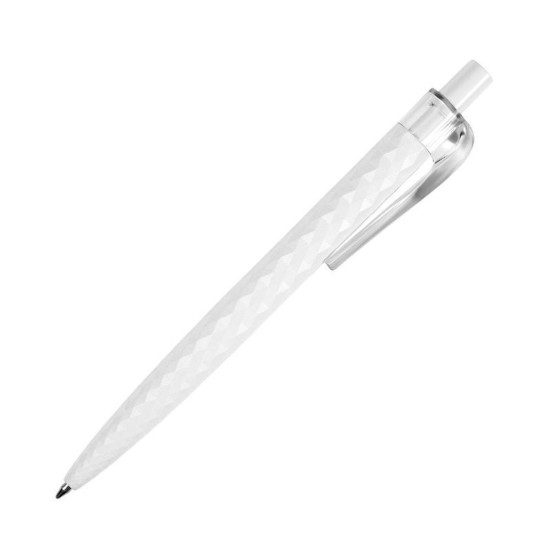 Ручка пластикова, колір білий - 2002-8