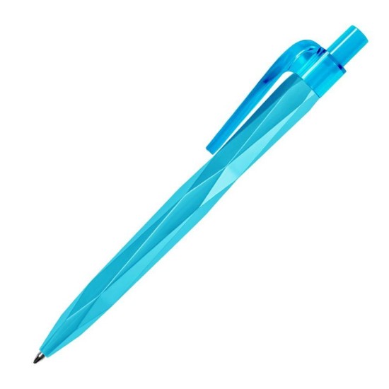 Ручка пластикова, колір блакитний - 2003-33