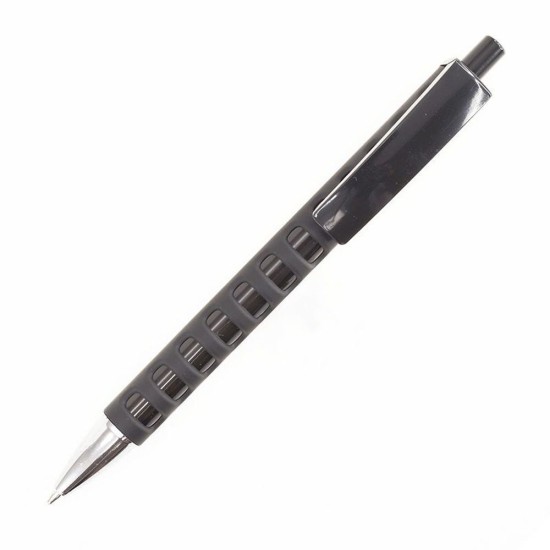 Ручка пластикова, колір чорний - 2004A-1
