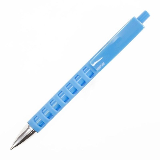 Ручка пластикова, колір синій - 2004A-3