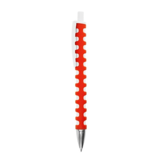 Ручка пластикова, колір червоний - 2004B-2