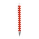 Ручка пластикова, колір червоний - 2004B-2