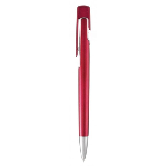Ручка пластикова ТМ Bergamo, колір червоний - 2013C-2