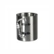 Кружка металева Kenya, 330 мл, колір сріблястий - 20206-77