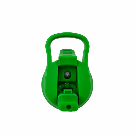 Пляшка для води Bright, тританова, 440 мл, колір зелений - 20221wb-04