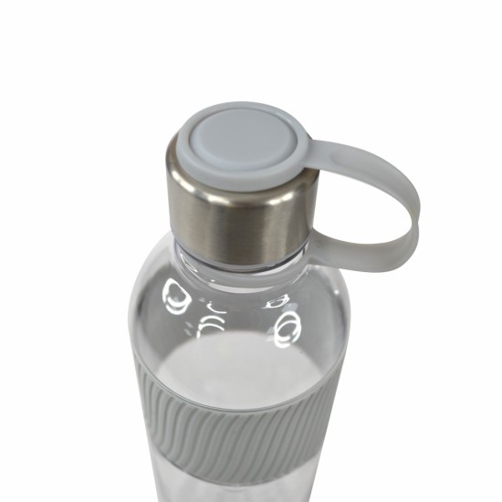 Пляшка для води Limpid, тританова, 850 мл, колір сірий - 20222wb-07
