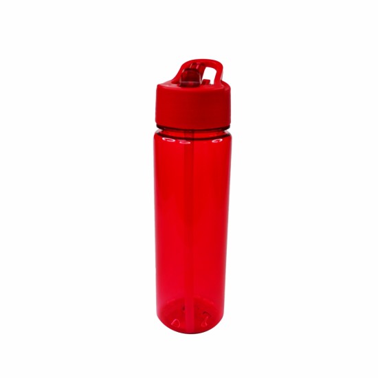 Пляшка для води Glassy, тританова, 660 мл, колір червоний - 20224wb-02
