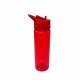 Пляшка для води Glassy, тританова, 660 мл, колір червоний - 20224wb-02