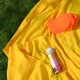 Плед-подушка флісовий Soft Me Mild 150х180 см, колір жовтий - 202312pl-05