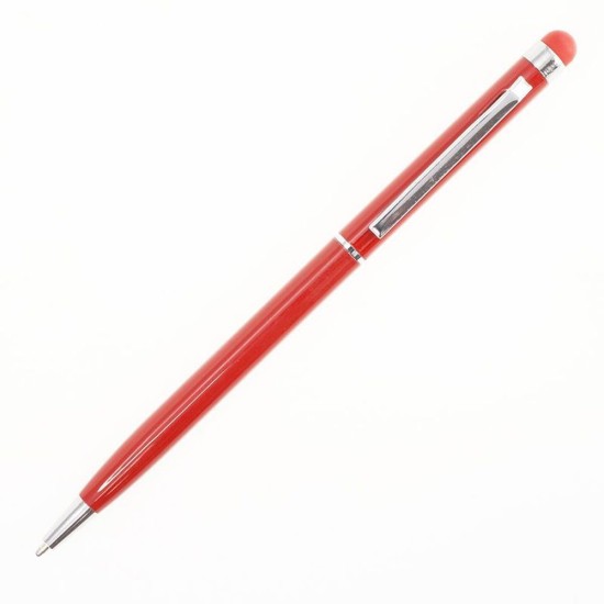Ручка металева, колір червоний - 215MM-2
