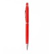 Ручка металева, кулькова Bergamo Gloria, колір червоний - 222M-2