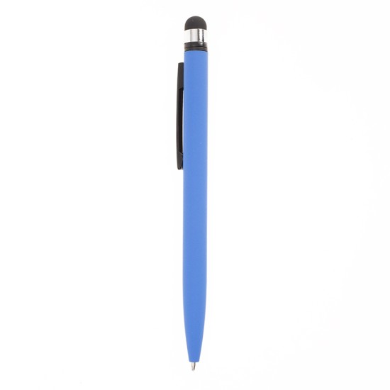 Ручка металева, кулькова Bergamo Soft, колір синій - 250M-3