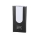 Повербанк 3000 mAh Bergamo HitClip, з кліпсою, світлодіодний індикатор, колір білий/чорний - 3009.1