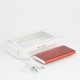 Повербанк 3000 mAh Bergamo HitClip, з кліпсою, колір білий/червоний - 3009.2