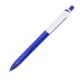 Ручка пластикова, кулькова Bergamo Wideclip, колір синій - 3515-3