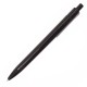 Ручка пластикова, кулькова Bergamo Eclip, колір чорний - 3525-1