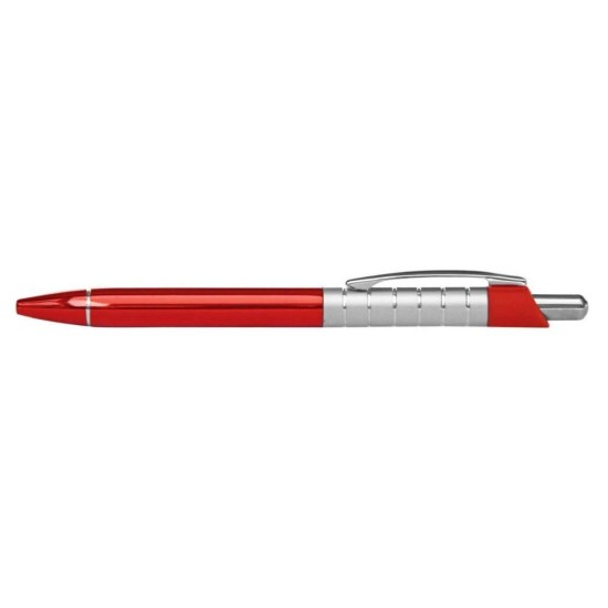 Ручка металева ТМ Bergamo, колір червоний - 3810M-2