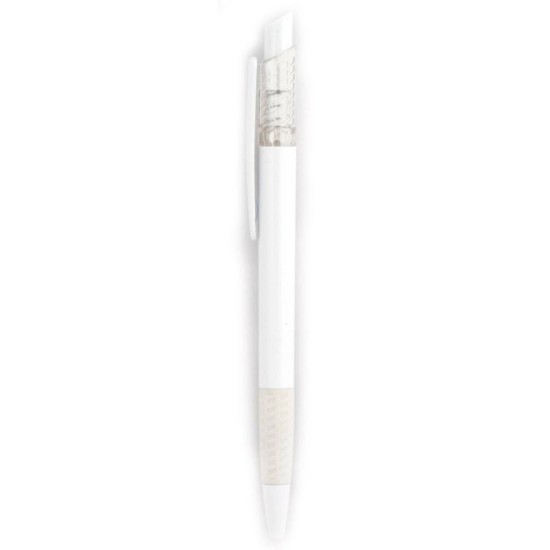 Ручка пластикова ТМ Bergamo, колір білий - 3814-8