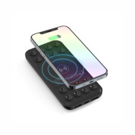 Повербанк 10000 mAh TheGeneral ChargeMate, бездротова зарядка 15W, світлодіодний індикатор, колір чорний - 40010919-01