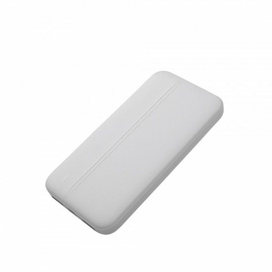 Повербанк 10000 mAh TheGeneral EnergyBoost, світлодіодний індикатор, колір білий - 40011219-08