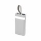 Повербанк 20000 mAh TheGeneral PowerPulse, цифровий індикатор, колір білий - 40011319-08