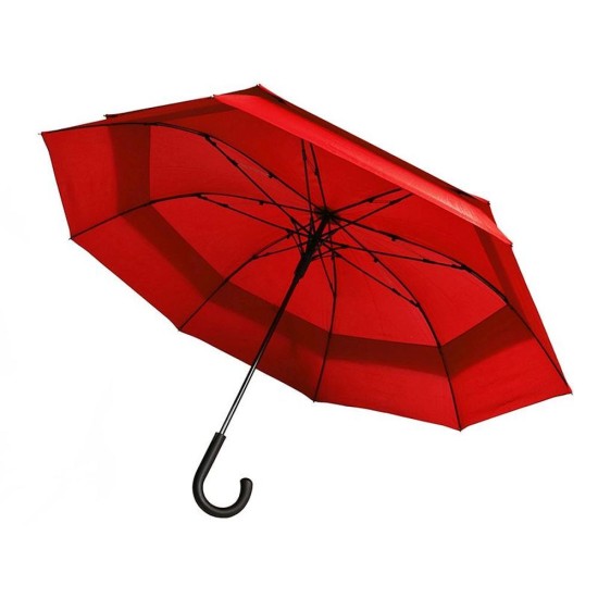Велика парасоля-тростина напівавтомат FAMILY червоний - 45300-5
