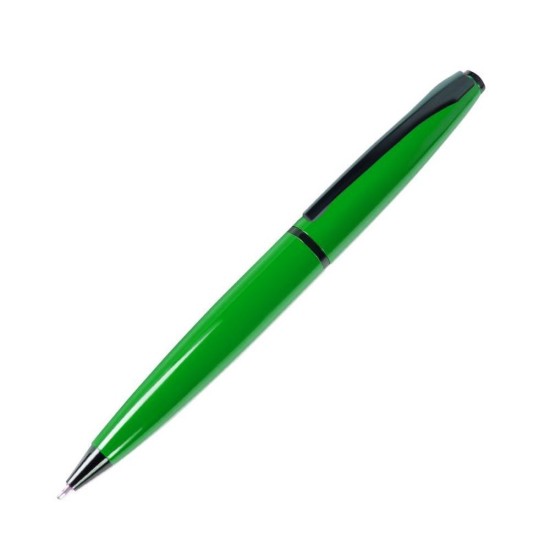 Ручка металева ТМ Bergamo, колір зелений - 5031M-4