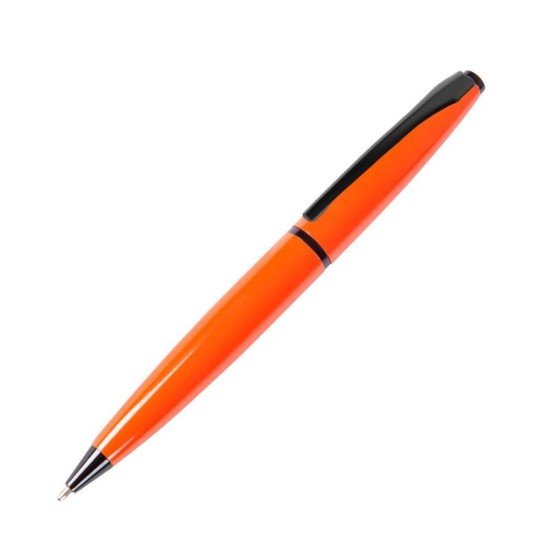 Ручка металева ТМ Bergamo, колір помаранчевий - 5031M-6