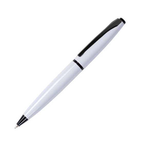 Ручка металева ТМ Bergamo, колір білий - 5031M-8
