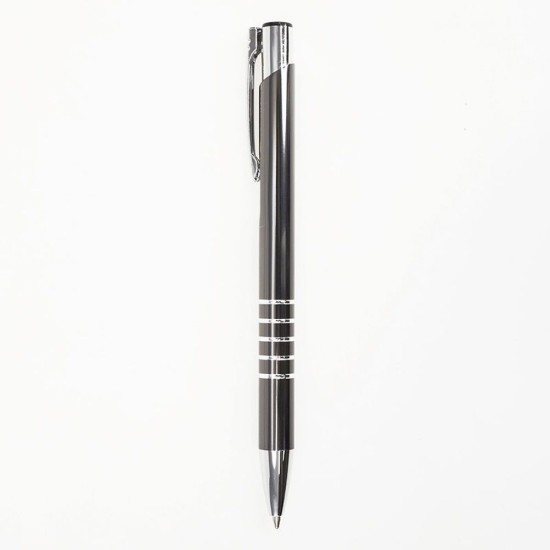 Ручка металева, колір сірий - 6035M-11