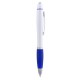 Ручка пластикова ТМ Bergamo, колір білий/синій - 6078B-3