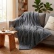 Плед флісовий Soft Me Diamond 130х180см, колір сірий - 70030205-07