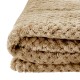 Плед флісовий Soft Me Diamond 130х180см, колір бежевий - 70030205-17