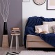 Плед флісовий Soft Me Diamond 130х180см, колір темно-синій - 70030205-44