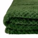 Плед флісовий Soft Me Diamond 130х180см, колір темно-зелений - 70030205-99