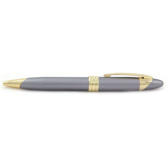 Ручка металева ТМ Bergamo, колір сріблястий - 701M-77