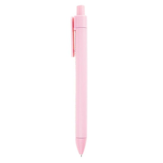 Ручка пластикова, кулькова Bergamo Textile Pen, колір рожевий - 770-12