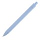 Ручка пластикова кулькова Bergamo Textile Pen, колір світло-синій - 770-24