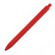 Ручка пластикова, кулькова Bergamo Textile Pen, колір червоний - 770-2
