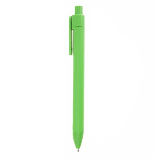 Ручка пластикова, кулькова Bergamo Textile Pen, колір зелений - 770-4