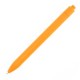 Ручка пластикова кулькова Bergamo Textile Pen, колір помаранчевий - 770-6