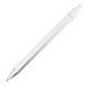 Ручка пластикова кулькова Bergamo Textile Pen, колір сріблястий - 770-77