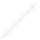 Ручка пластикова, кулькова Bergamo Textile Pen, колір білий - 770-8