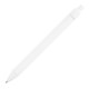Ручка пластикова кулькова Bergamo Textile Pen, колір білий - 770-8