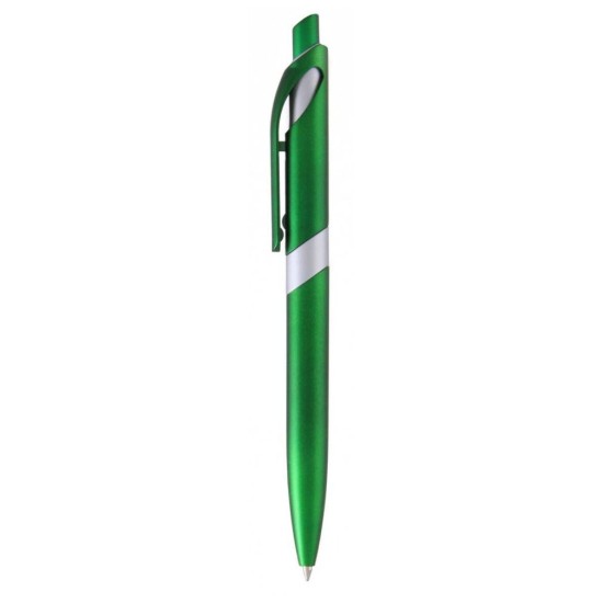 Ручка пластикова ТМ Bergamo, колір зелений - 3590-4