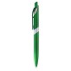 Ручка пластикова ТМ Bergamo, колір зелений - 3590-4